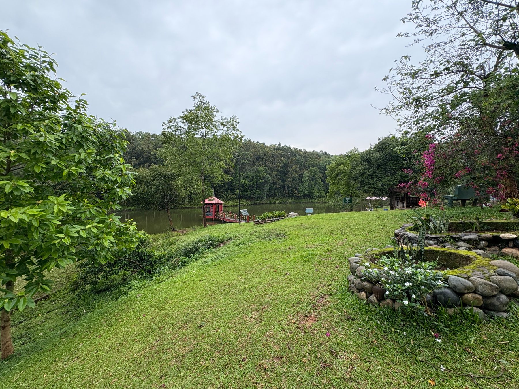 Outdoor play area at Da-Wan-Ki